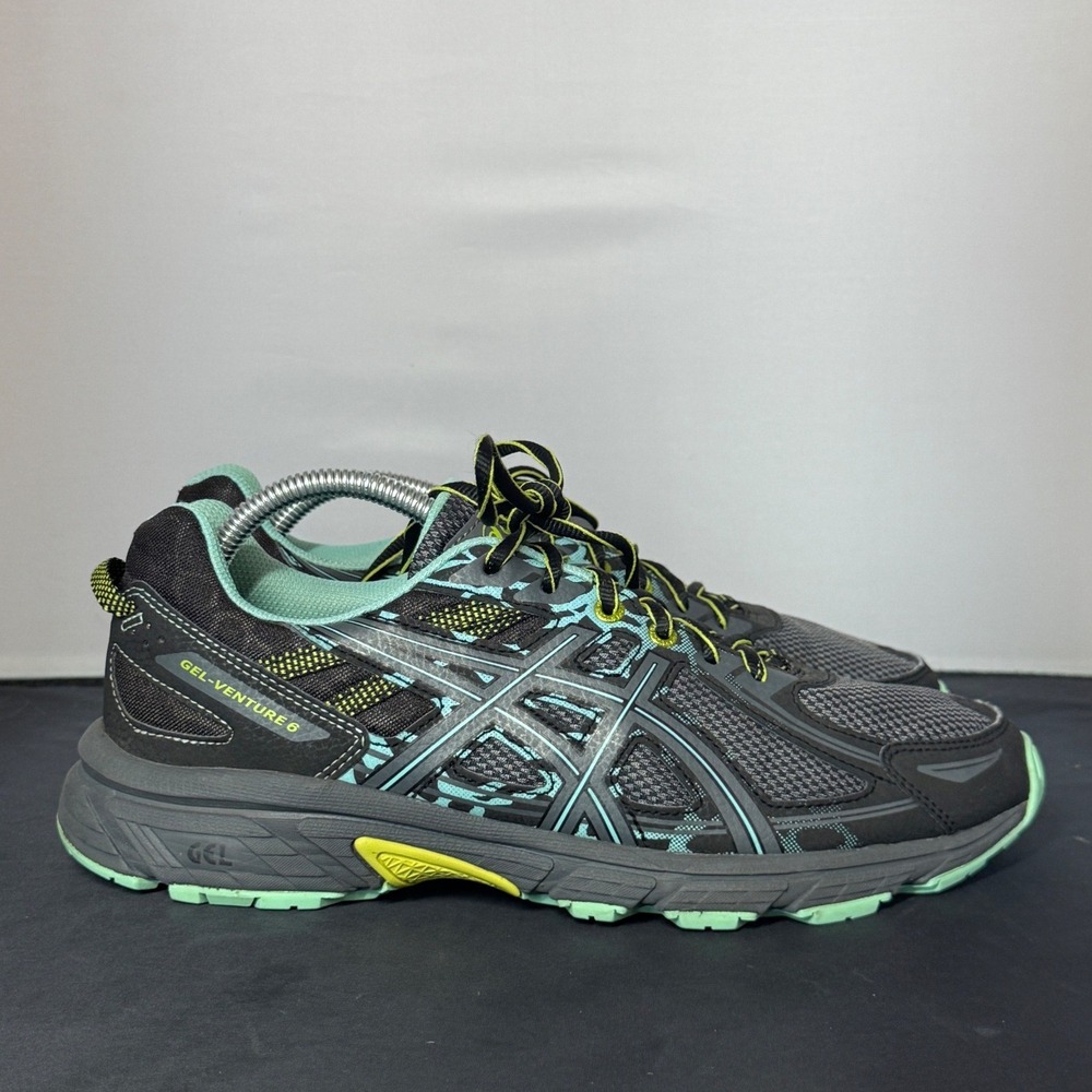 ASICS Gel-Venture 6 Trail Running Shoes Carbon Mint Women's 11